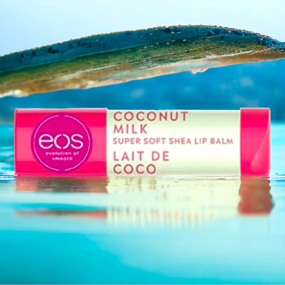 eos -EVOLUTION OF SMOOTH, COCONUT MILK SHEA LIP BALM! SUPER SOFT GLOSS! (.14oz) - Picture 3 of 16